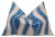 Blue Contemporary Blue Color Velvet Throw Pillow & Down Insert For Sale - Image 8 of 8