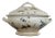 Antique Hand Painted Porcelain Soup Tureen With Lid For Sale