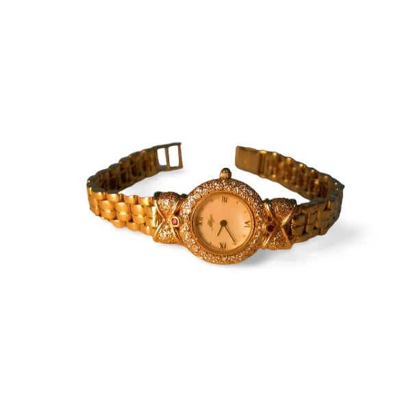 Elevate your style with this 14K Yellow Gold Allegro Watch . luxurious timepiece that combines exquisite craftsmanship...