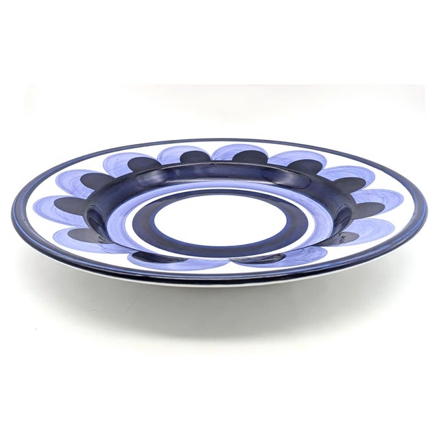 Mid-Century Modern Vintage Arabia of Finland "Paju" 14" Round Serving Platter For Sale - Image 3 of 12