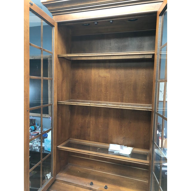 Ethan Allen Villa Single Library Bookcase Chairish