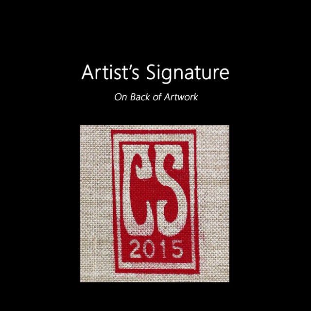 "Orpheus" Book Spine Contemporary Acrylic Painting by Carl Smith For Sale - Image 9 of 9