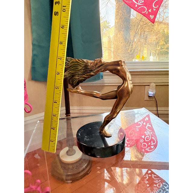 1970s Vintage Bennett Bronze Sculpture From Sundance Collection For Sale - Image 5 of 13