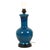 Large Italian Round Blue Ceramic Lamp, 1970s For Sale - Image 12 of 14