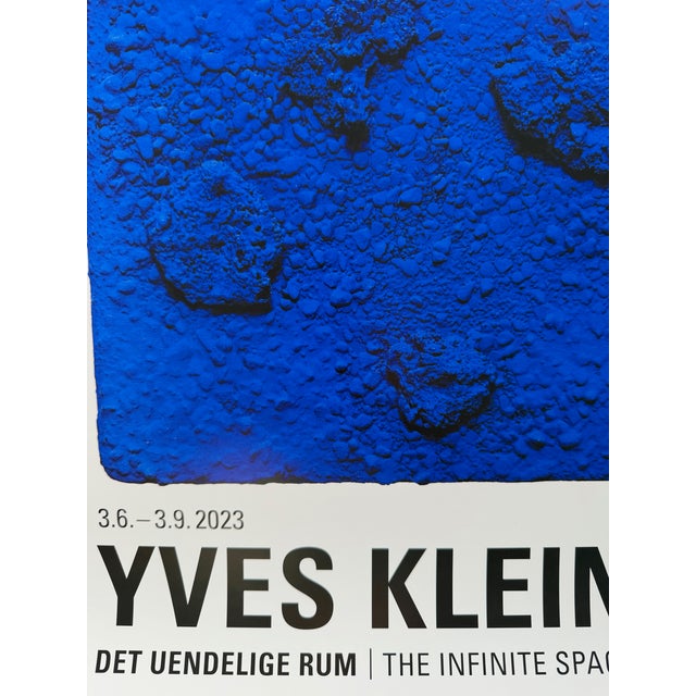 2020s Yves Klein After (1928-1962), Fa, (Re31), 1960, Copyright the Estate of Yves Klein C/O Adagp, Paris, Printed in Denmark For Sale - Image 5 of 9