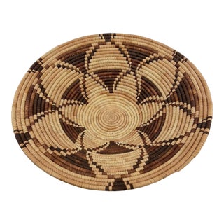 Early 20th Century Botswana Basket 16inch MATTER COLLECTION For Sale