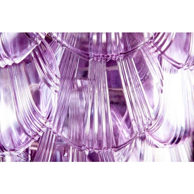 2000 - 2009 Murano Glass Shell Chandeliers, 2000s, Set of 2 For Sale - Image 5 of 14