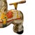 Metal Vintage Mobo Tinplate Rocking Horse Produced by D. Sebel & Co. In England For Sale - Image 7 of 10