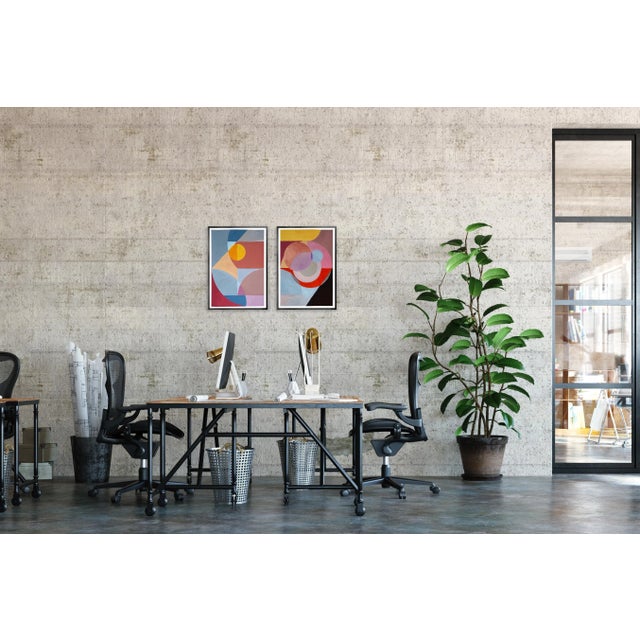 These series of paintings by Natalia Roman gather their inspiration from geometric, minimalist shapes and paintings from...