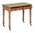 English English Writing Table or Desk of Mahogany With Inset Leather Top For Sale - Image 3 of 12