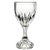Late 20th Century Mikasa Park Lane Ribbed Crystal Water Goblets, Japan, 8 Oz For Sale - Image 5 of 11