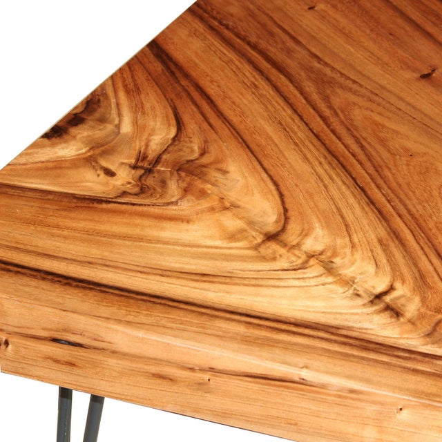 Acacia Wood Coffee Table Chairish