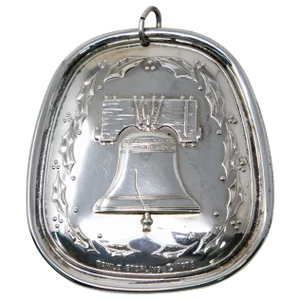 1976 Towle Sterling Six Geese a Laying Ornament