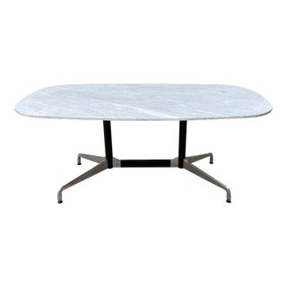 Herman Miller Marble Top Segmented Dining Table For Sale