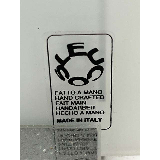 Manhattan Murano Glass Table Lamp by Leucos For Sale In Naples, FL - Image 6 of 7