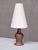 Textured Brown Earthenware Table Lamp from Kai Krebs, Tungelsta, Sweden, 1960s For Sale - Image 12 of 12