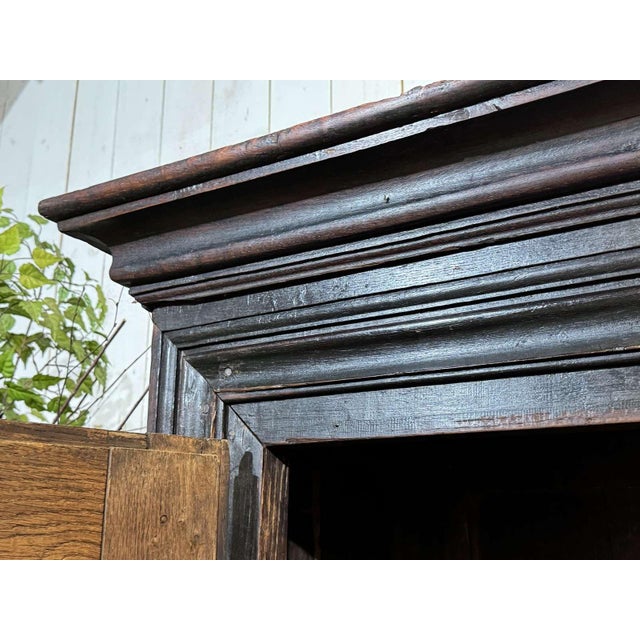 18th Century Oak Wardrobe For Sale - Image 13 of 18