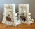 Plastic Vintage Cast Resin Column Light Sconce - A Pair For Sale - Image 7 of 12