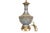 Blue 1960s Chinese Cloisonné Double Dragon Table Lamp For Sale - Image 8 of 9