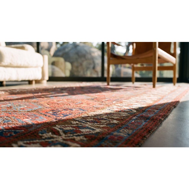 19th Century W. Persian Kurdish Carpet ( 5'' x 10'6'' - 152 x 320 ) For Sale - Image 15 of 15