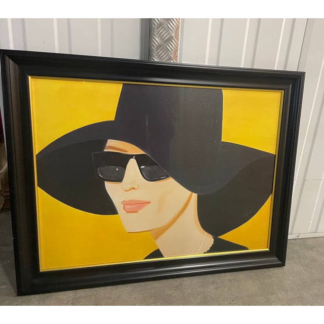 Black Alex Katz, Black Hat 2, 2023, Print For Sale - Image 8 of 8