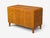 Swedish Modern, Chest of Drawers, Elm, Brass, Sweden, 1940s For Sale In New York - Image 6 of 13