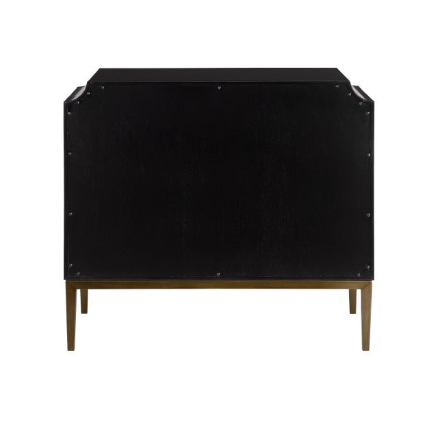 Currey & Company Kallista Blue Chest For Sale In Atlanta - Image 6 of 6