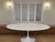 Mid-Century Modern Rove Concepts Attributed Tulip Lacquer Oval 78” Dining Table For Sale - Image 3 of 9