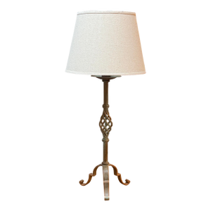 Sunrise Home Spanish Revival Aged Brass Patina Table Lamp