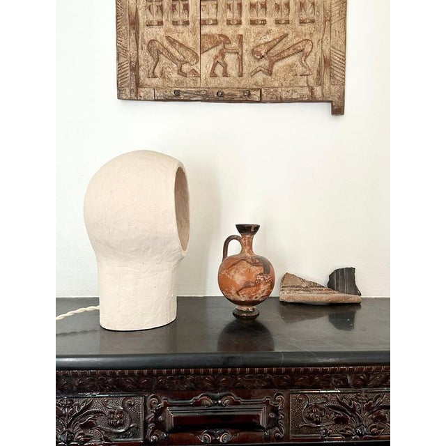 Contemporary Nuvole I Ceramic Table Lamp by Renzo Maar For Sale - Image 3 of 13