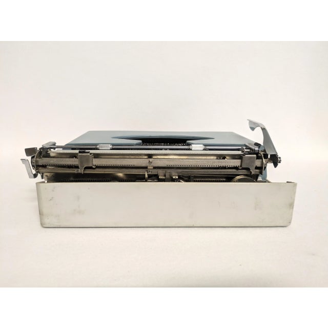 Olivetti Mid-Century Sherwood Italian Typewriter For Sale - Image 4 of 12