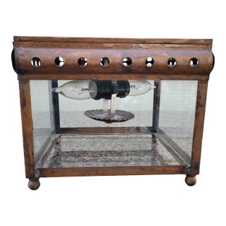 Indoor/Outdoor Colonial Metalcraft Federal Ceiling Light in Copper For Sale