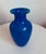 Blue vintage Murano glass vase by Alberto Donà, 1950s Italy. This superb Vase in vivid ultramarine art glass and its...
