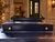 Wood Vintage Gettysburg Furniture - Navy Blue Vanity With Mirror For Sale - Image 7 of 12