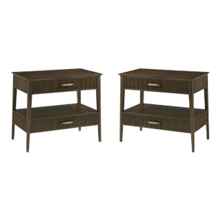 Pair of Modern Nightsatands For Sale