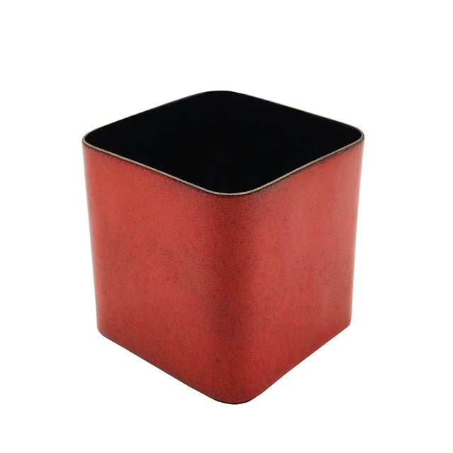 Small Italian Enameled Copper Planter by Paolo De Poli, 1950s For Sale - Image 10 of 10