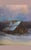Rustic 1960s Vintage P. Wellington Large Winter Homestead Oil Painting - Signed For Sale - Image 3 of 10