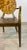 Metal Made Goods Modern Hammered Gold Iron Metal Daphne Arm Chair For Sale - Image 7 of 7