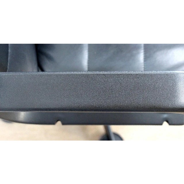 Set of Leather Office Chairs attributed to Richard Sapper for Knoll Inc. / Knoll International, 1979 For Sale - Image 11 of 18