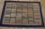 American 1920s Multi Purple Stripe Folk Art Antique American Hooked Rug 2'7" X 3'8" Knotted Wool Carpet For Sale - Image 3 of 13