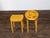 Mid 20th Century Baker Furniture Art Deco Style Nesting Tables with Whimsical Geometric Motifs For Sale - Image 10 of 12