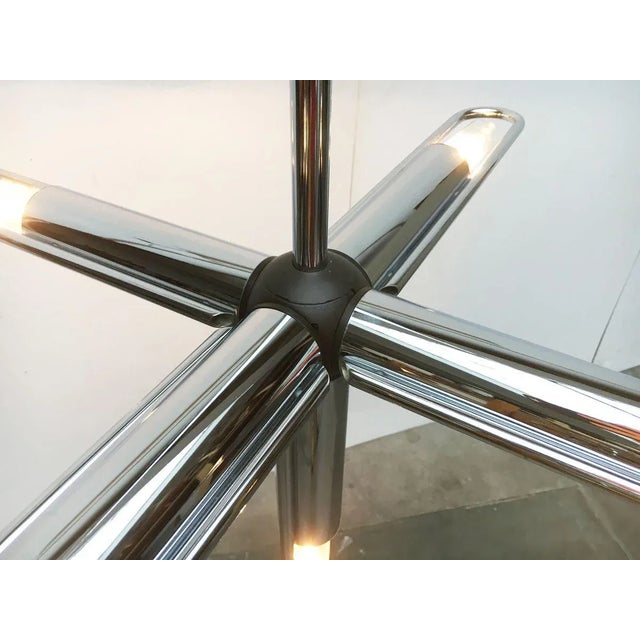 1960s German Space Age Chandelier from Kinkeldey For Sale - Image 5 of 18