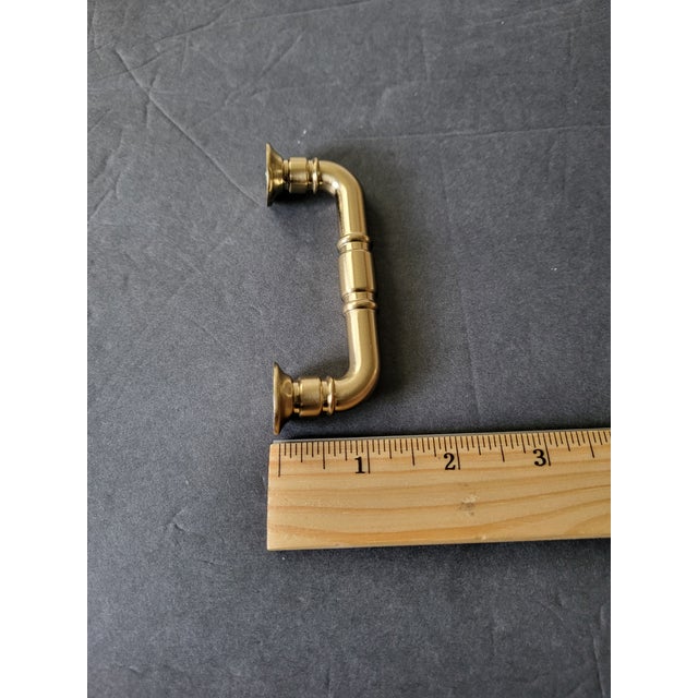 Metal 1990s Kent Brass Drawer Pull 3 Inch For Sale - Image 7 of 8
