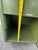 1950s Avocado Green Locking Metal Waterfall Rolltop File Cabinet Safe For Sale - Image 13 of 13