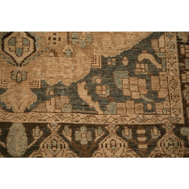 Vintage Distressed Bakhtiari Carpet - 5'5" x 7' For Sale - Image 11 of 11