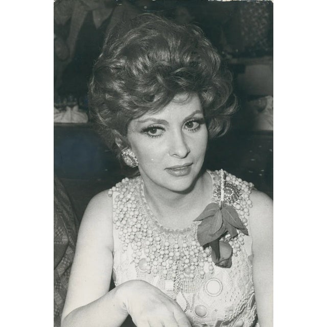 Luigia "Gina" Lollobrigida Portrait, 1950s, Photograph For Sale - Image 3 of 3