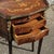 Marquetry Nightstand in Wood and Brass For Sale - Image 14 of 18