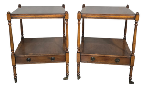 Regency Lamp Tables, 1920, Set of 2