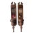 Vintage Wooden Wall Candle Holders With Mirrors Set of 2 For Sale