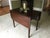 Brandt Vintage Brandt Mahogany Drop-Leaf Dining Table & Four Chairs With 21" Leaf and Custom Table Pads For Sale - Image 4 of 18